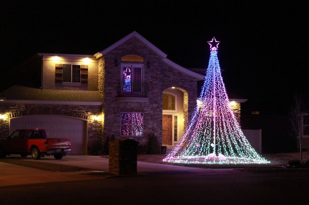 Christmas tree and Light